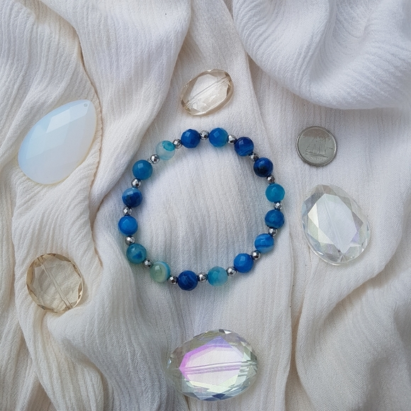 Handmade Gemstone Bracelet ⭐ - Picture 1 of 2